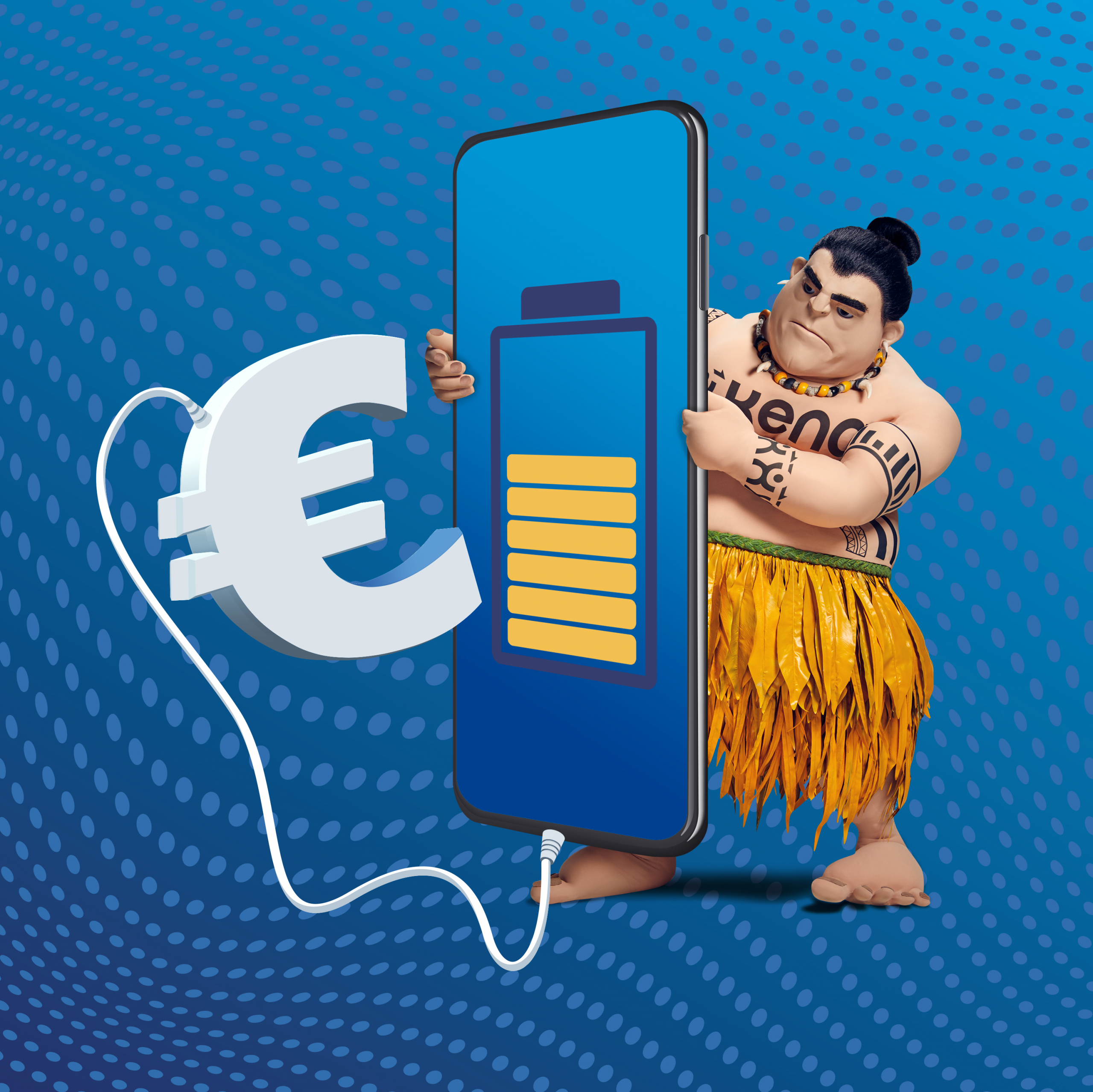 Guerriero-PowerBank Cambio Offerta Kena Mobile