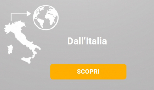 tariffe dall'Italia all'estero