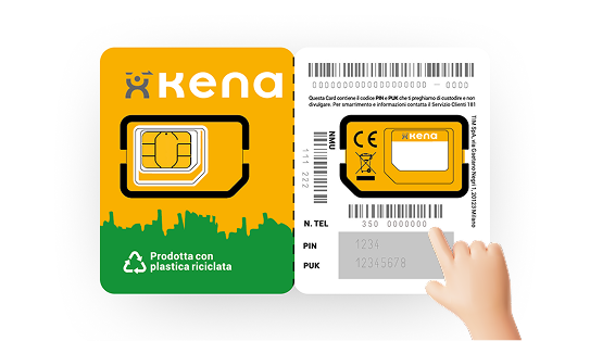 Dove trovare il numero di telefono Kena